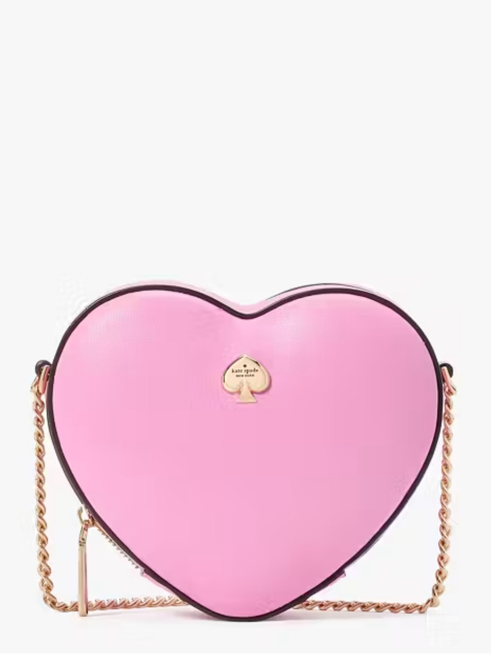 Kate Spade mini 3d  pink heart love shack crossbody purse